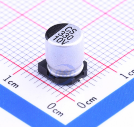 Конденсатор электролитический SMD 330uF 10V 20% 6.3x7.7mm / CS1A331M-CRE77