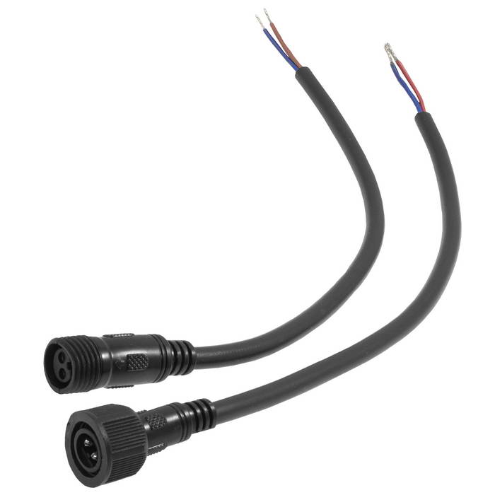 Разъём герметичный 2pin BP*3 L=40 D=13mm 2*0.3mm2