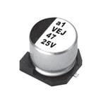 Конденсатор электролитический SMD 2200uF 25V 20% 16x16.5mm / VEJ222M1ETR-1616
