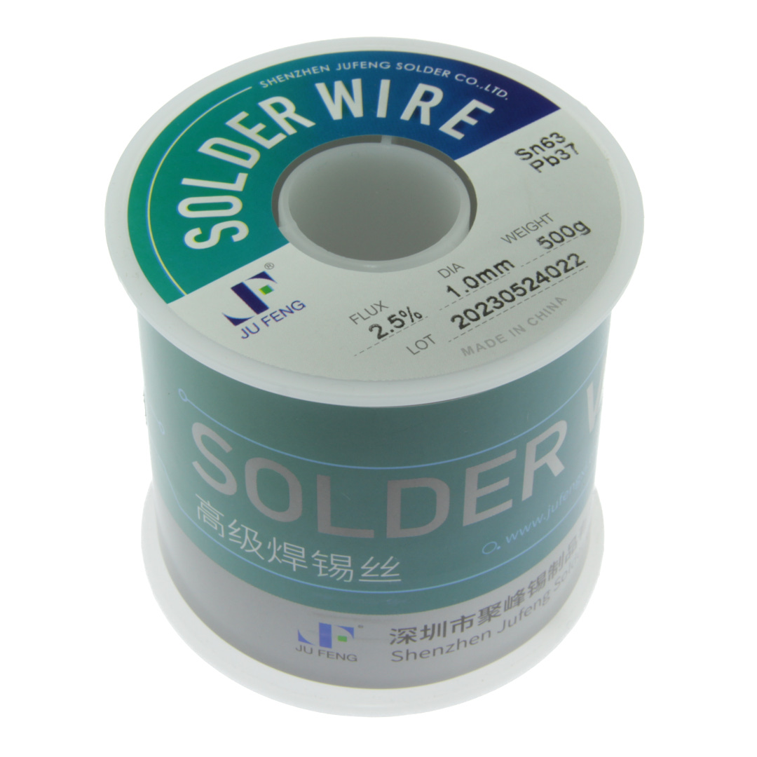 Припой Sn63Pb37 2.5% flux No-Clean 1.0mm 500g