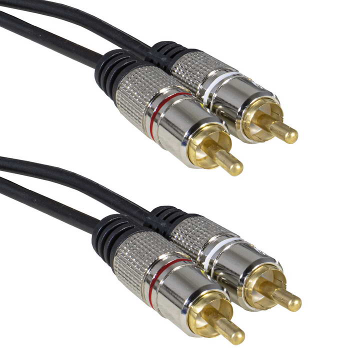 Шнур 2 RCA - 2 RCA GM 1.5m