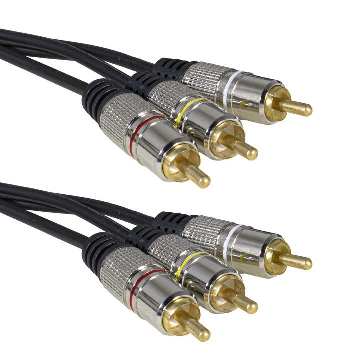 Шнур 3 RCA - 3 RCA GM 1.5m