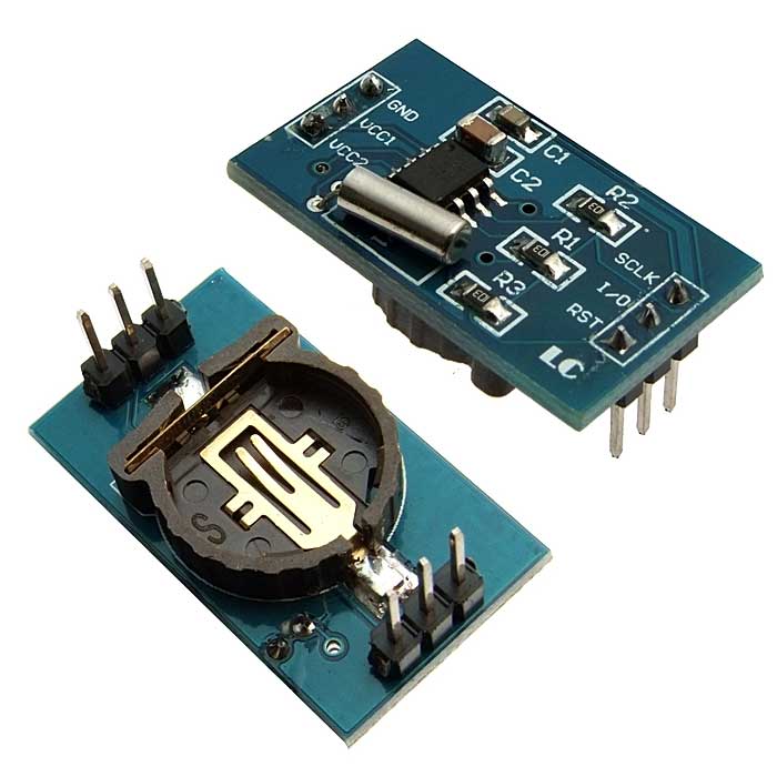 Электронный модуль часы реального времени DS1302 module