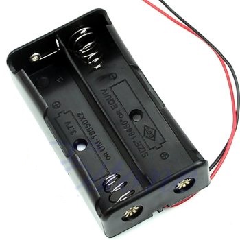 Батарейный отсек BH-2x18650 / 18650 x2 с проводами