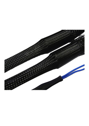 Гибкая оплетка для проводов IPROFLEX_15PET-3 / диаметр от 2.5 до 5мм черная