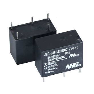 Реле электромагнитное JZC-33F-C-Z-5-DC12V-0.45