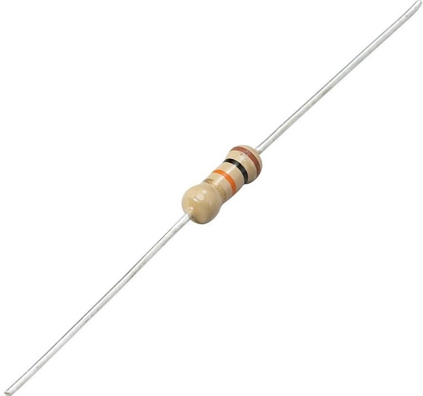 Резистор постоянный выводной CF-0.25W- 30K L-KLS6-CF-1/4W-30KR-JA
