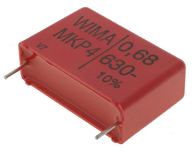 Конденсатор плёночный 0.68uF 630V P=27.5mm 10% / MKP4J036806B00KSSD