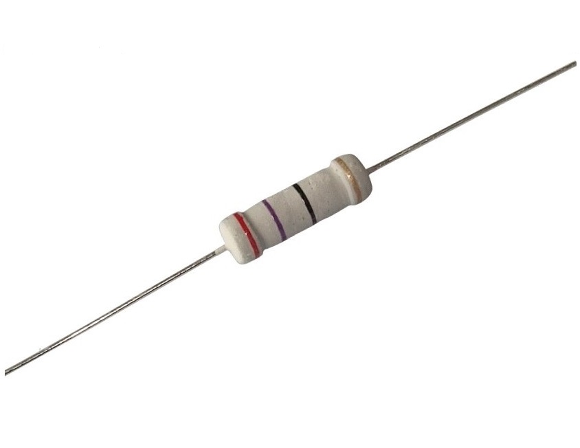 Резистор выводной точный KNP 2W 0,1R (5.5 *15.5) 1% T/B-1000 / KNP02WF100LA10