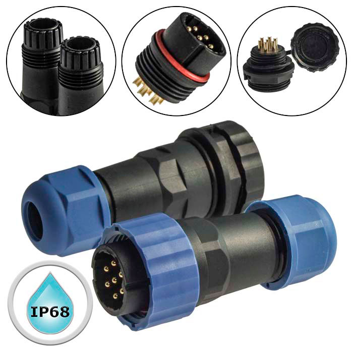 Разъём герметичный SZC21 7P-F-M