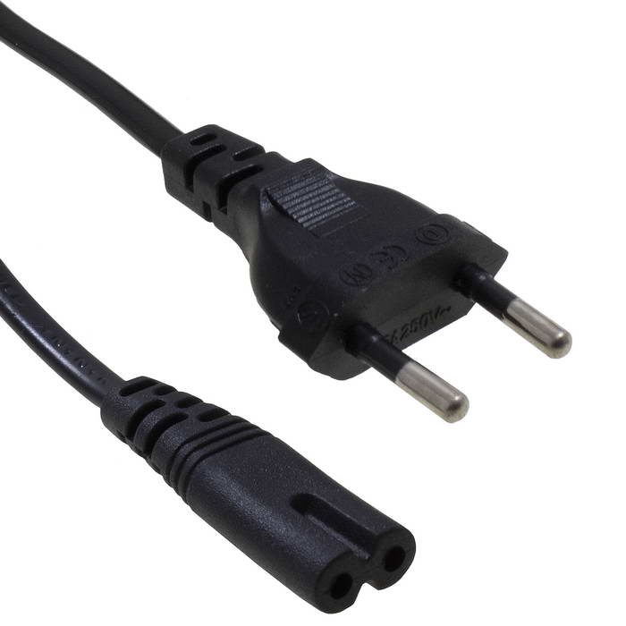 Шнур сетевой Y001/CEE7/16 1.8m 2x0.75 BF