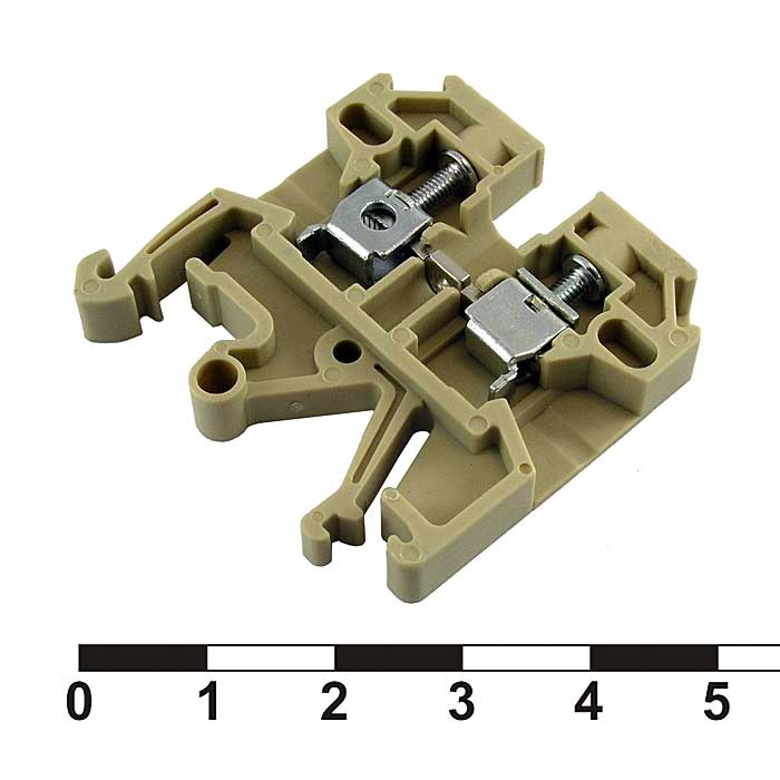 Клеммная колодка на DIN рейку MK 2.5