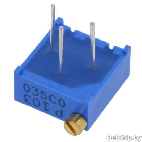 Резистор переменный 3296P 1K 0.5W