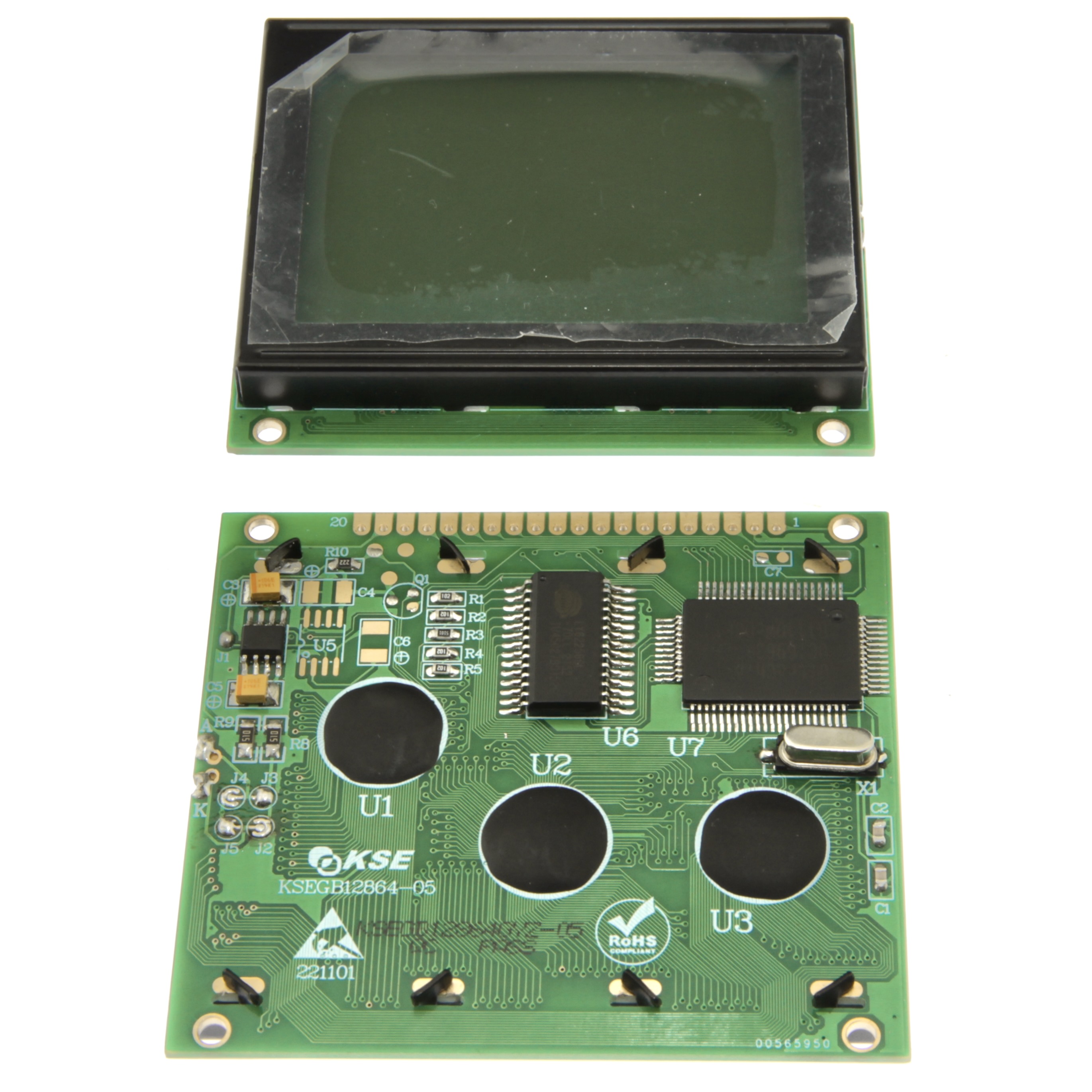 Дисплей KSEGB12864GYZ-05