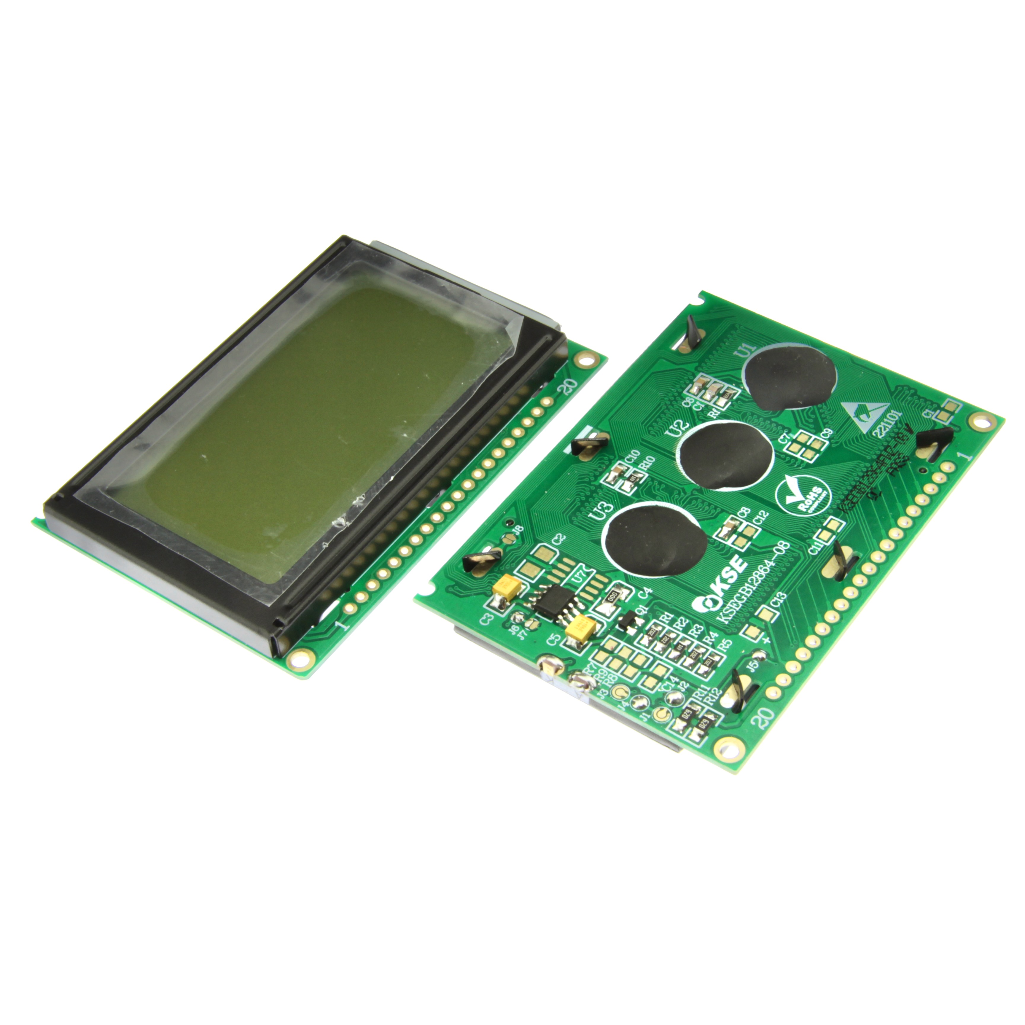 Дисплей KSEGB12864FWZ-08-V