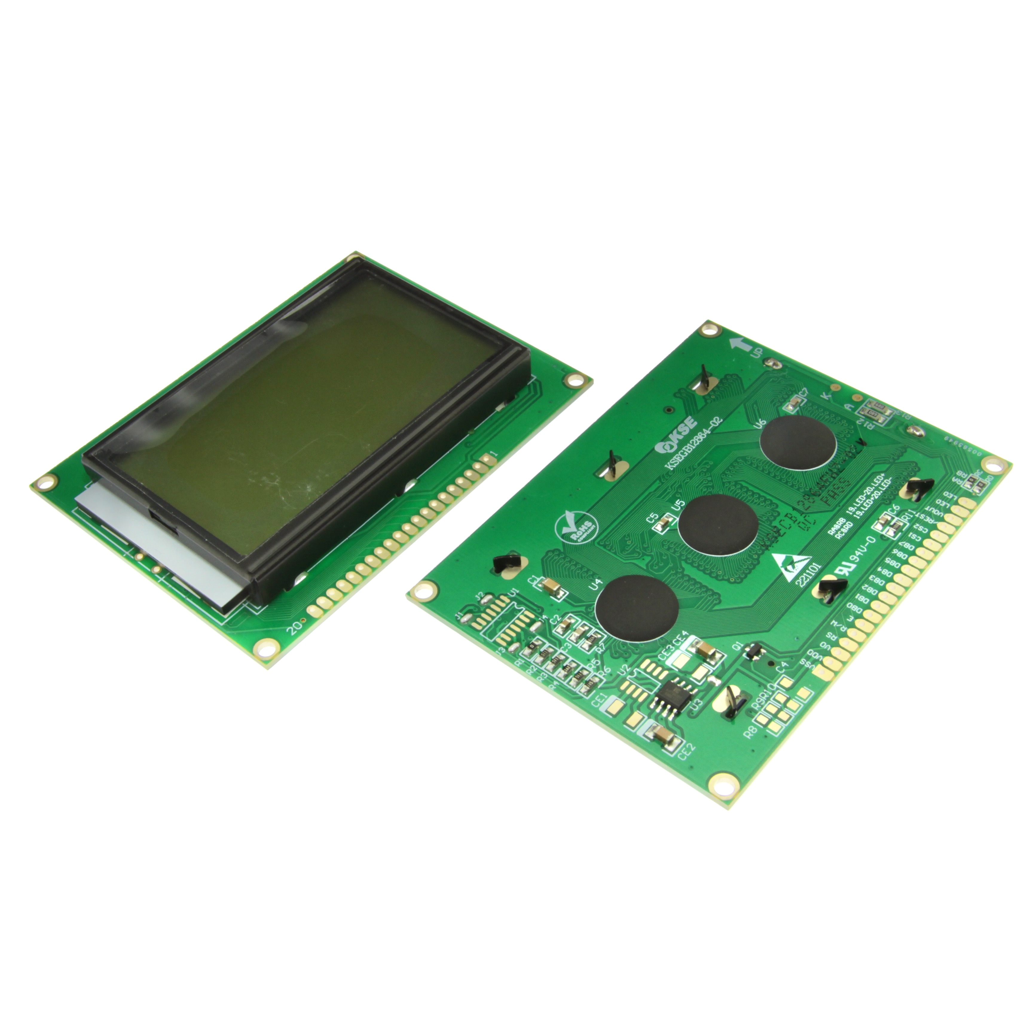 Дисплей KSEGB12864FWZ-02-V