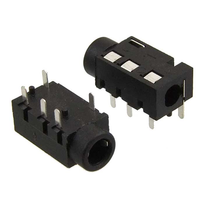 Разъём аудио TJ-320 3.5mm PCB Jack