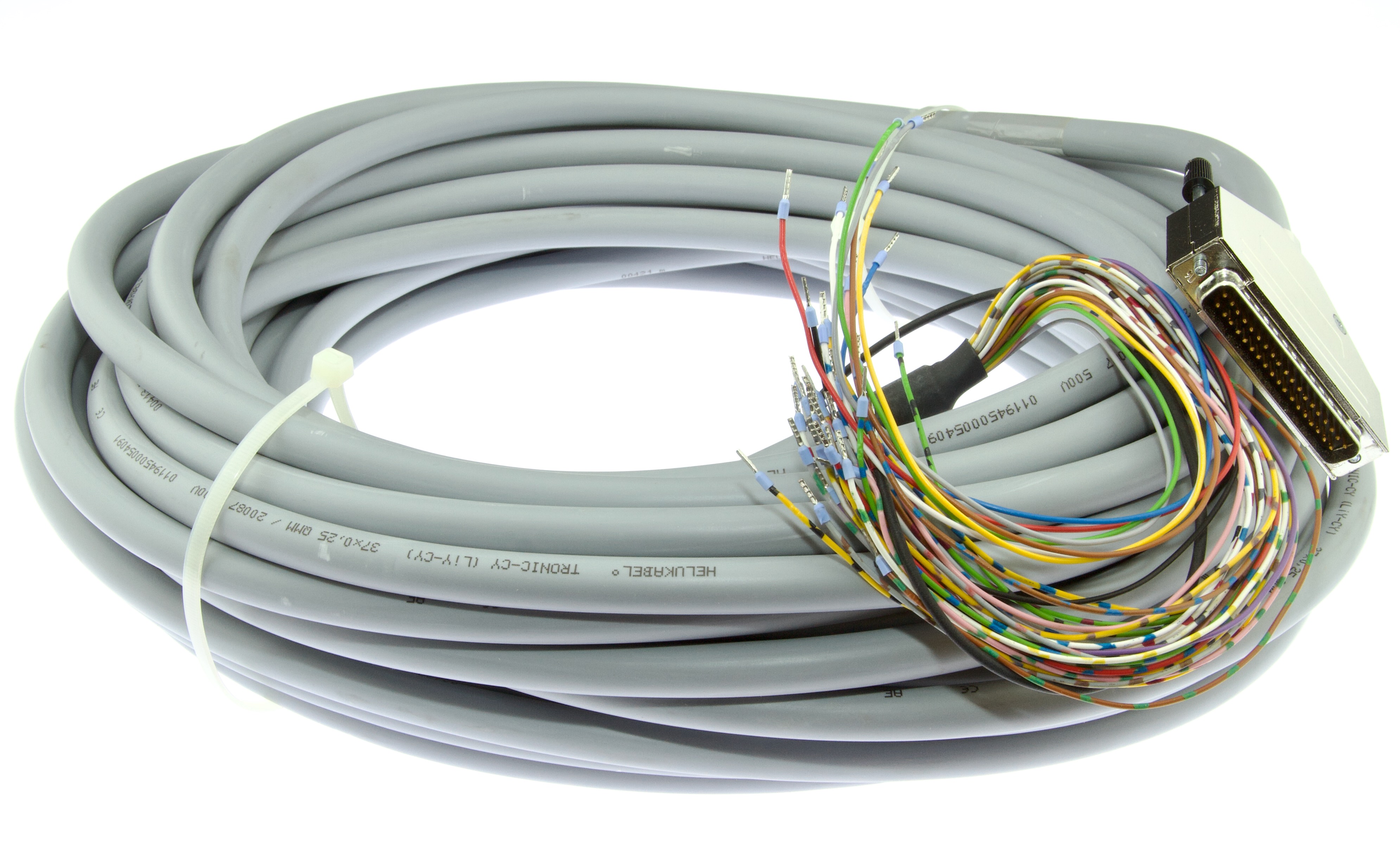 Кабель интерфейсный 1350440200 PAC-UNIV- D37M-F-20M PAC, Кабель LiYCY, 12,2 ± 1 мм