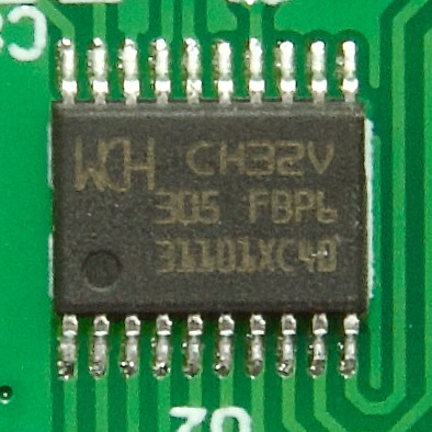 Микроконтроллер CH32V305FBP6