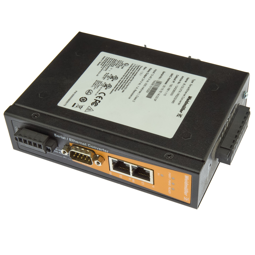 Интерфейсный преобразователь 1242080000 IE-CS-2TX-1RS2 32/485 Конвертер – последовательный интерфейс/Ethernet