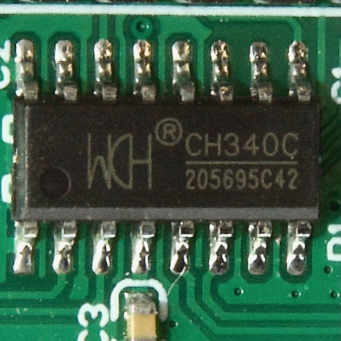 Микросхема интерфейсов CH340C