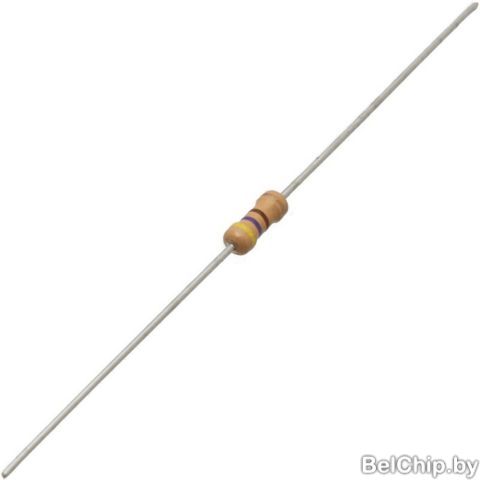 Резистор постоянный выводной 36R 0.25W ±5% / CR-25