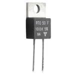 Резистор выводной мощный 100R 20W 5% / RTO020F100R0JTE3