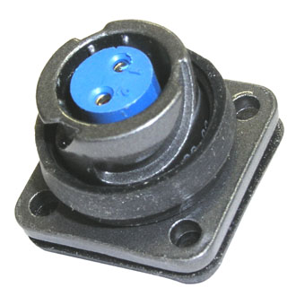 Разъем цилиндрический FQ14-2pin ZK