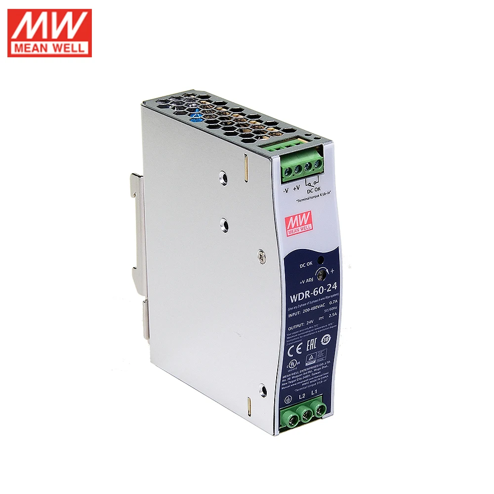 AC-DC преобразователь WDR-60-24
