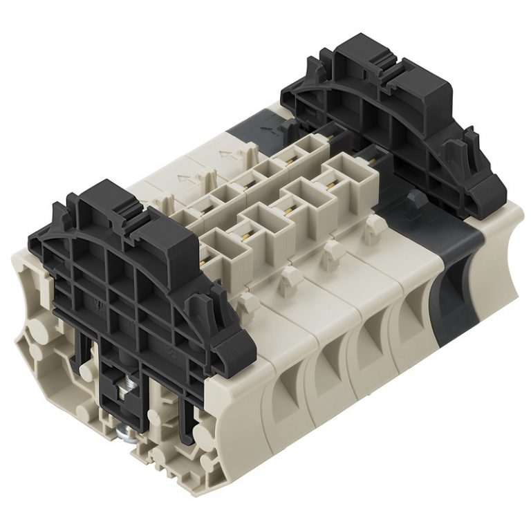 Клеммный блок для 2-х трансформаторов на DIN-рейку 1189230000 KIT KLTR 2TR TSBF POCON