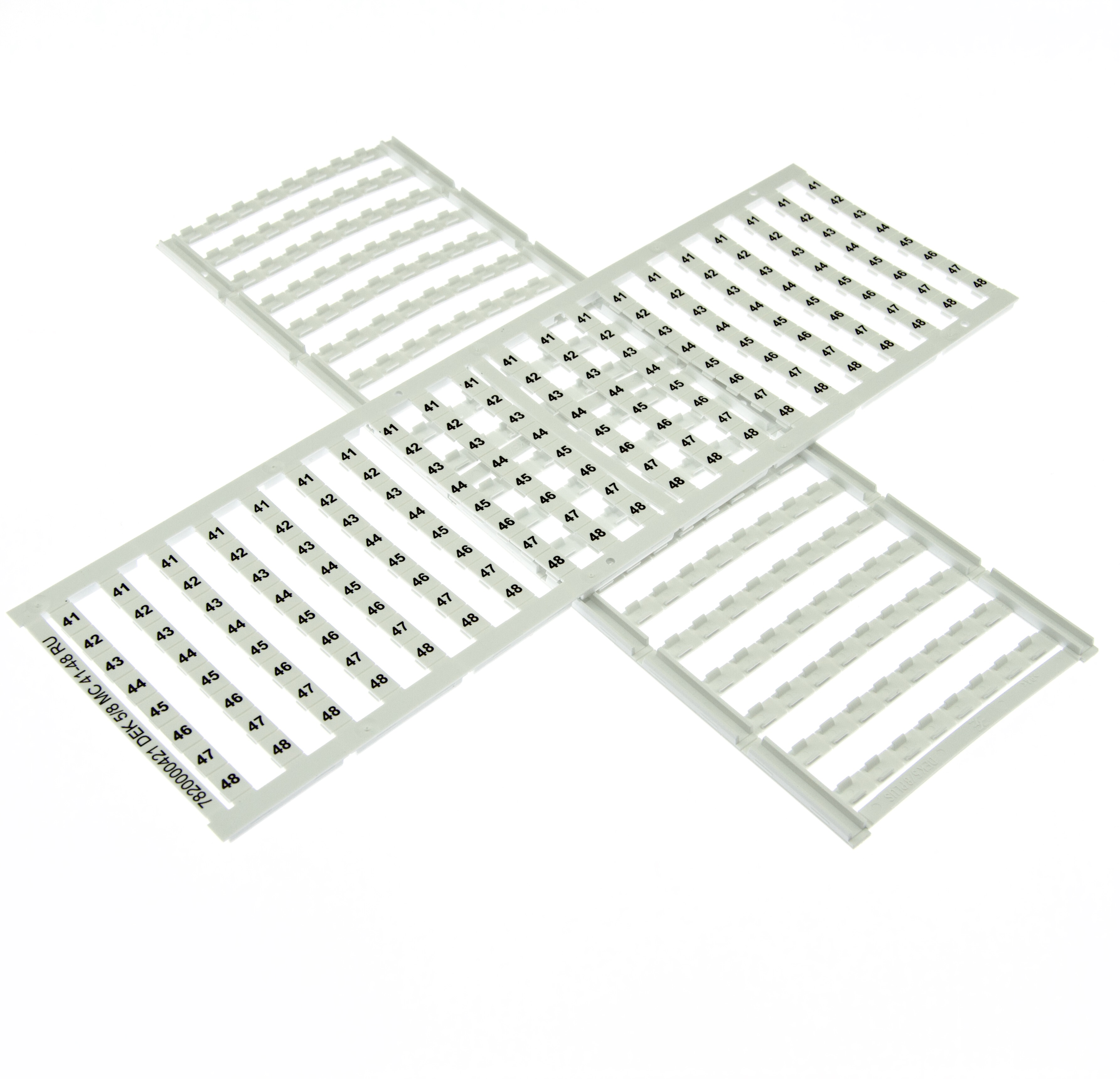 Маркировка для клемм 7820000421 DEK 5/8 PLUS MC 41-48 RU