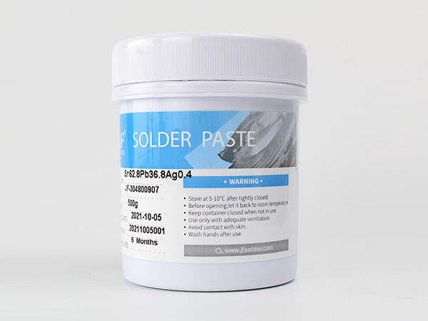 Паяльная паста Sn62.8Pb36.8Ag0.4 T3 ROL1 500g/Jar