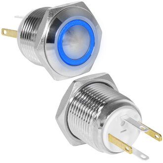 Кнопка GQ16B-10E/JL/B/N off-(on)
