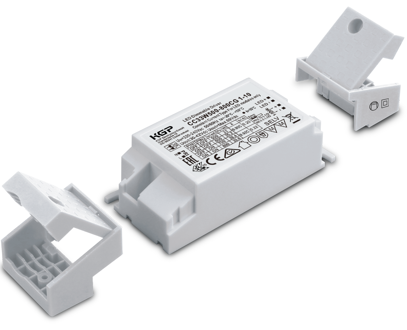 Источник питания CC33W500-800CG 1-10
