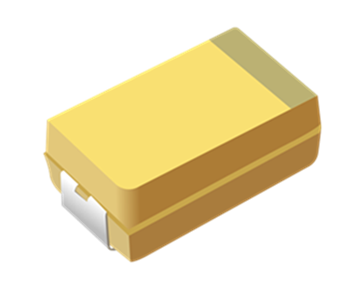 Конденсатор танталовый SMD C 22uF 25V 10% / CA45-C025K226T