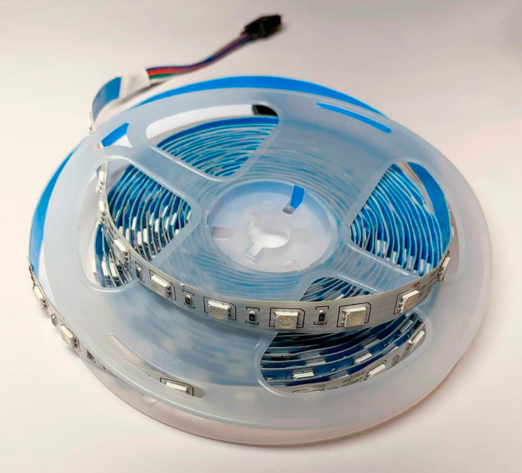 Открытая светодиодная лента SMD5050 60LED/m IP20 14.4W 24V RGB