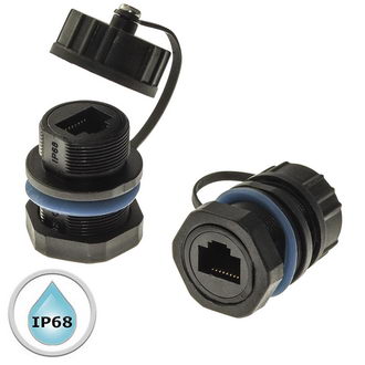 Разъём герметичный RJ45M20ZO-6AG