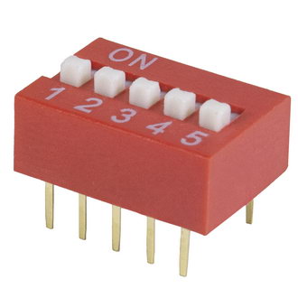 DIP переключатель SWD1-5 (DS-05) (Вдм1-5)