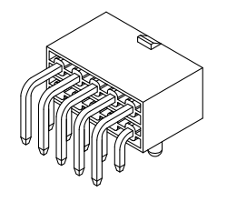 Разъём питания низковольтный MF-4MRA / L-KLS1-4.20-2X02-RW