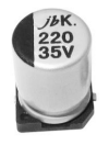 Конденсатор электролитический SMD JCK 220uF 16V 20% 6.3х7.7mm 105C SMD / JCK1C221M063077