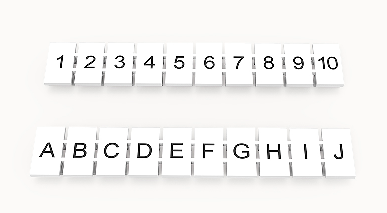 Маркер ZB6-10P-19-00AH