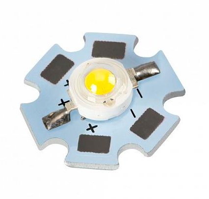 Мощный светодиод ARPL-STAR-3W-BCX45 WHITE