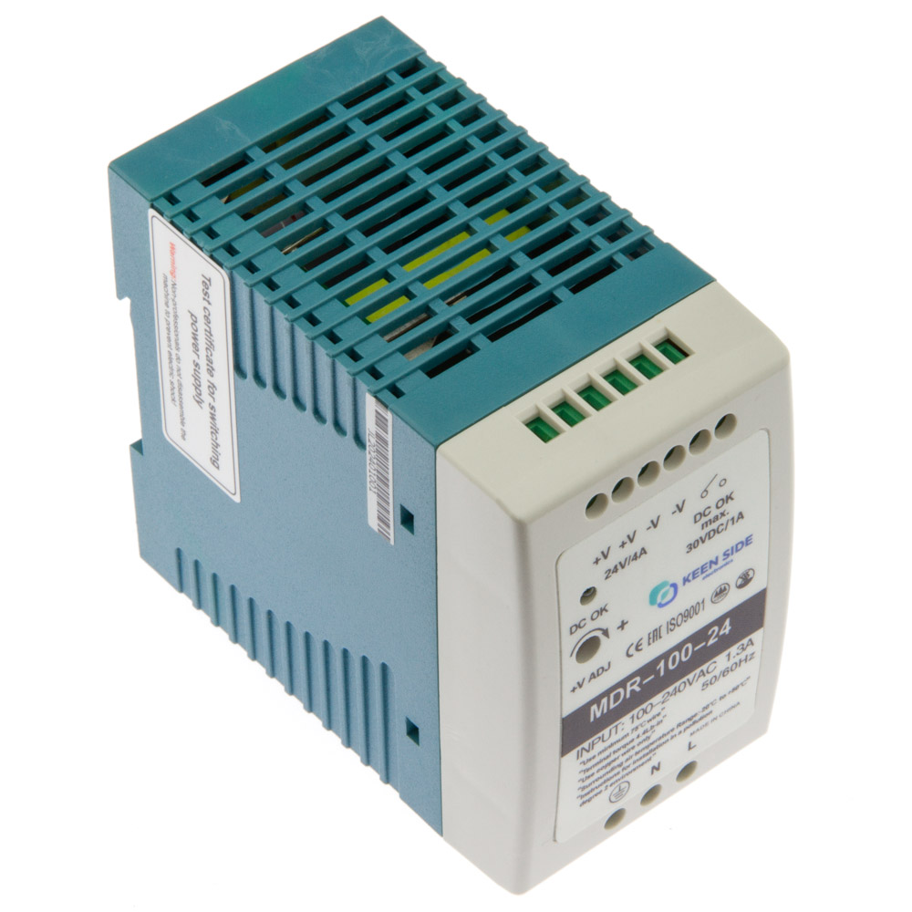 Источники питания на DIN рейку MDR-100-24