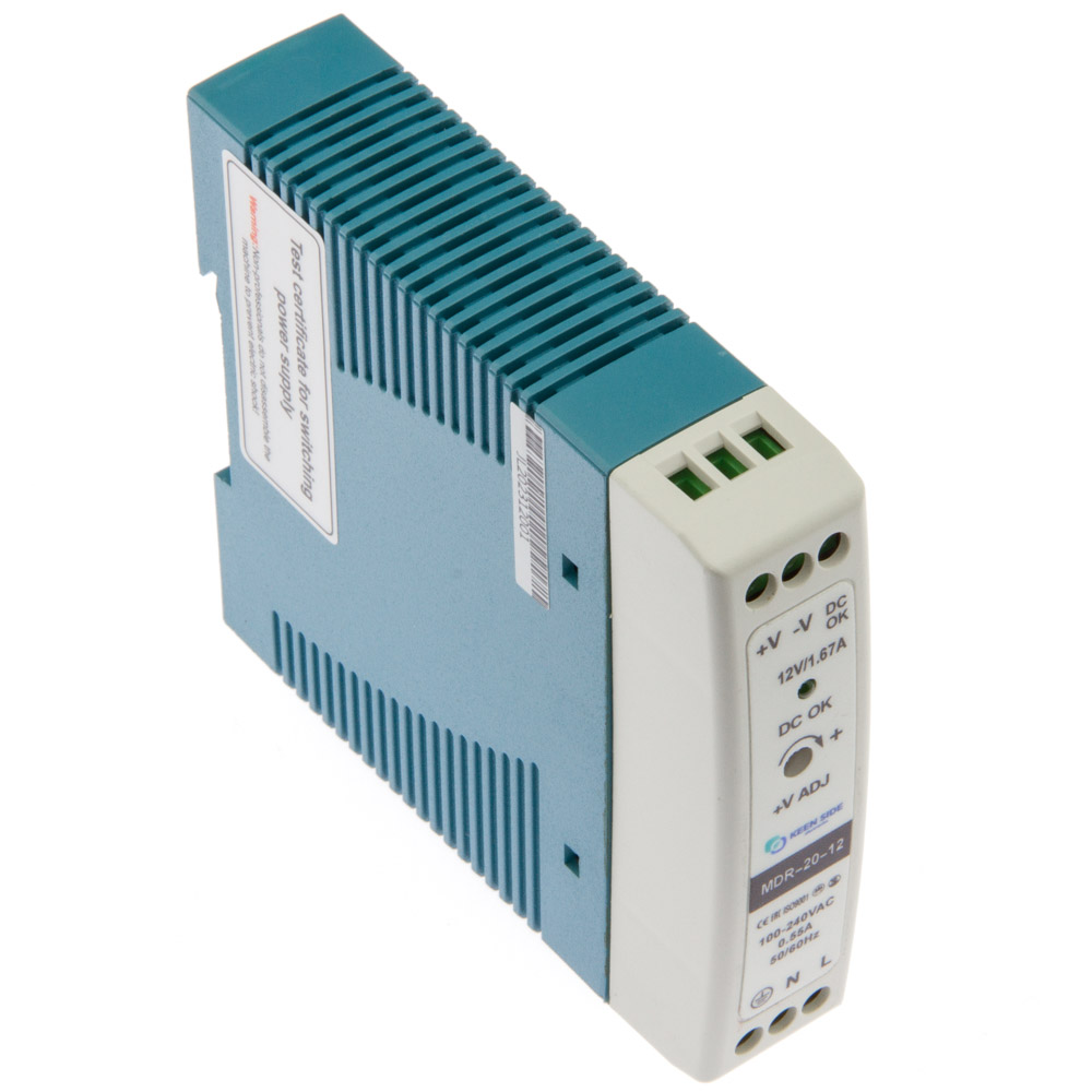 Источники питания на DIN рейку MDR-20-12