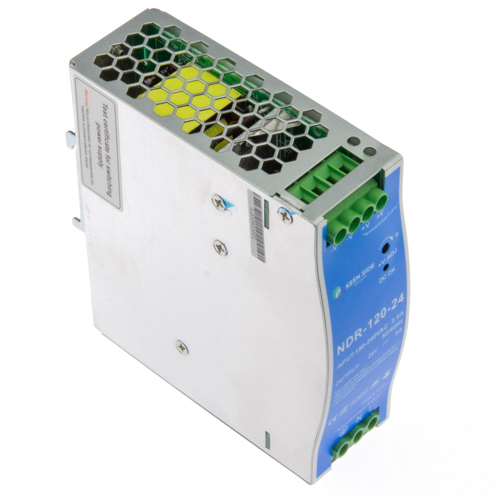 Источники питания на DIN рейку NDR-120-24