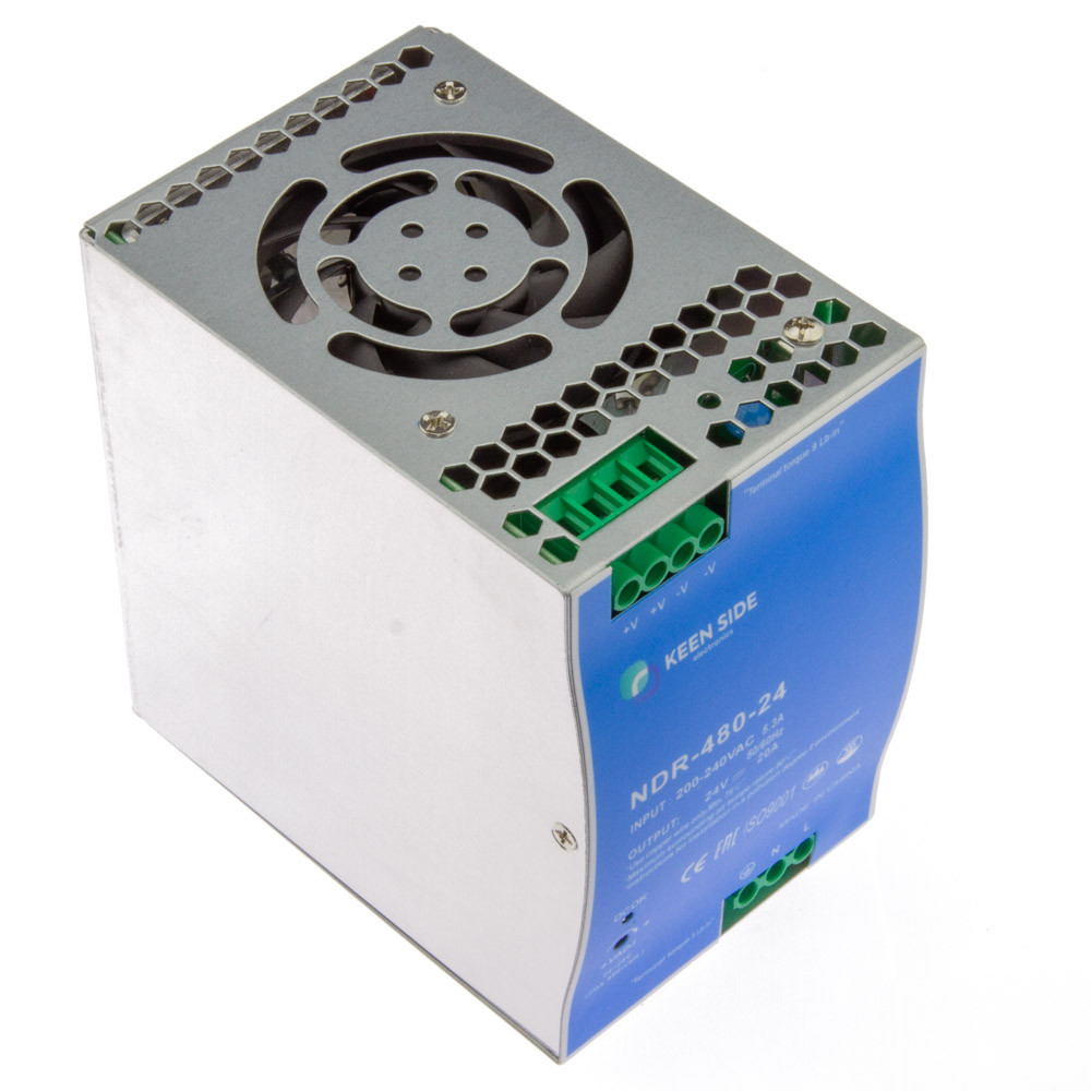 Источники питания на DIN рейку NDR-480-24
