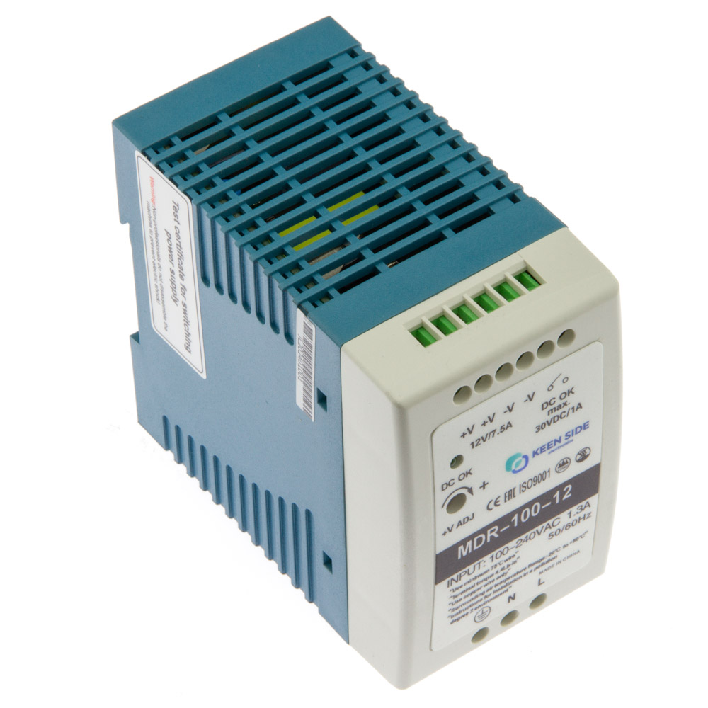 Источники питания на DIN рейку MDR-100-12