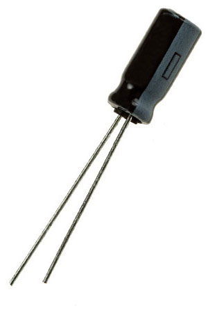 Конденсатор электролитический 10uF 63V 20% 105C 5x11mm / ECA1JM100