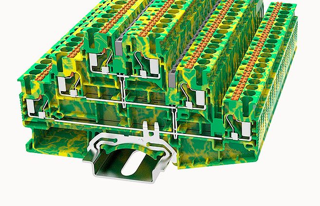 Этажная клемма DS2.5-3L-PE-01P-1C-00Z(H)