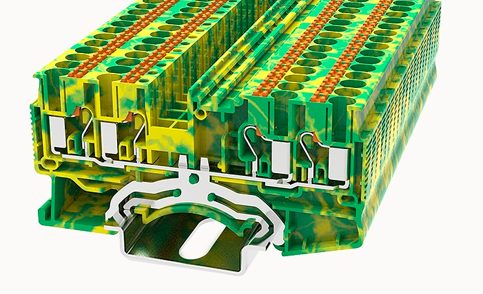 Заземляющая клемма DS2.5-QU-PE-01P-1C-00Z(H)